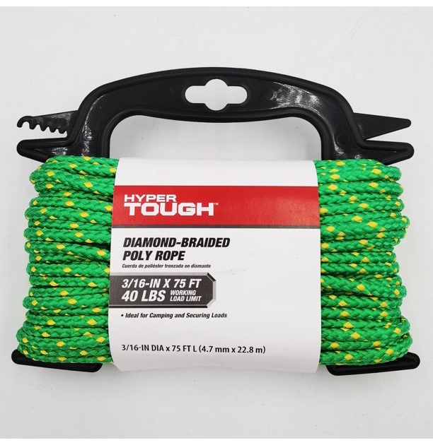 yleisk=C3=B6ysi punottu polypropeeni k=C3=B6ysi - Köydet ja narut - 6438168110523 - 1