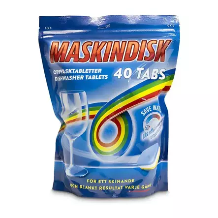 Astianpesutabletit 40kpl tehokas - Konetiskiaineet - 7318350010994 - 1