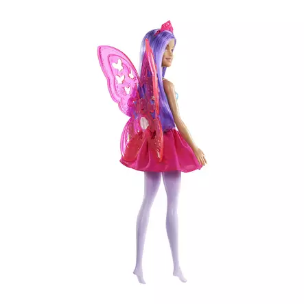 Barbie keijunukke violetti - Nuket ja nuken tarvikkeet - 887961954494 - 2