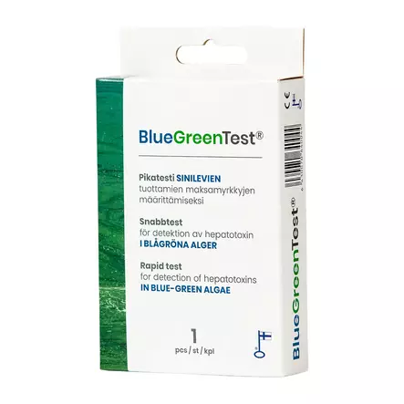 BlueGreenTest sinilevätesti 1 kpl - Allaskemikaalit, pumput ja suodattimet - 6430070640044 - 2