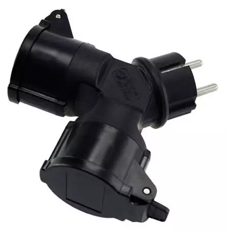 HAAROITIN 2-OS IP44 - Pistorasiat, haaroittimet ja kytkimet - 6438140940094 - 1