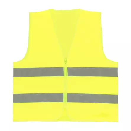 Atom Heijastinliivi vetoketjulla keltain - Heijastimet - 6410416188454 - 1