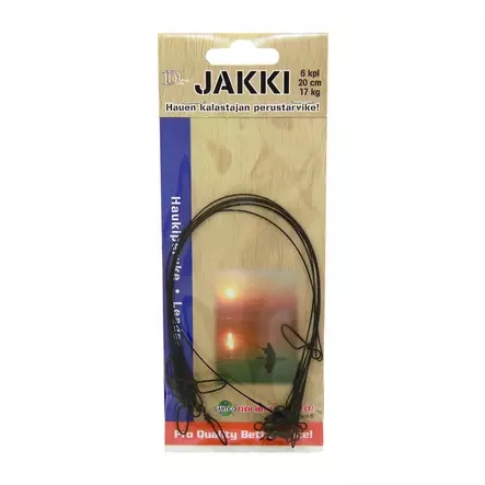 Jakki vaijeriperuke 20cm 17kg 6 kpl - Perukkeet ja lukot - 6430011655984 - 1