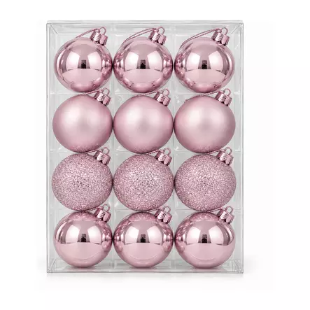 Kuusenpallo 3cm 12kpl/pkt - Kuusenpallot ja ripustettavat koristeet - 6438506024604 - 1