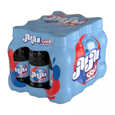 OLVI Juju Cola Sokeriton 12x0,33 L - Juomat - 6419806044974 - 1