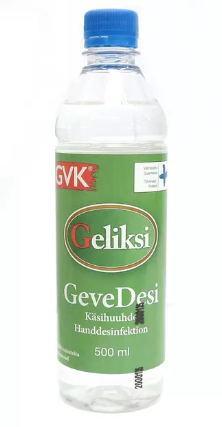 Käsidesi 500ml Geliksi - Desifiointiaineet - 6419726590704 - 1