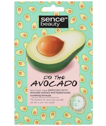 Sence avokado kasvonaamio=20 - Kasvojenhoitotuotteet ja -tarvikkeet - 8720143122514 - 1