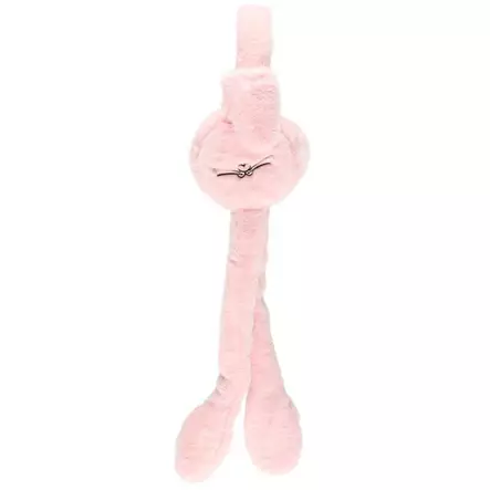 Korvalaput Pitkät Happy vaaleanpunainen - Talvipäähineet - 6410416307534 - 1