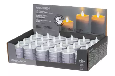 led kynttil=C3=A4 lyhtyihin finnlumor - LED-kynttilät - 6410416011684 - 2