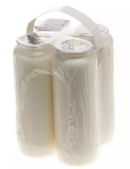 Öljykynttilä 120h 4 kpl valkoinen - Öljykynttilät - 6410412977304 - 1