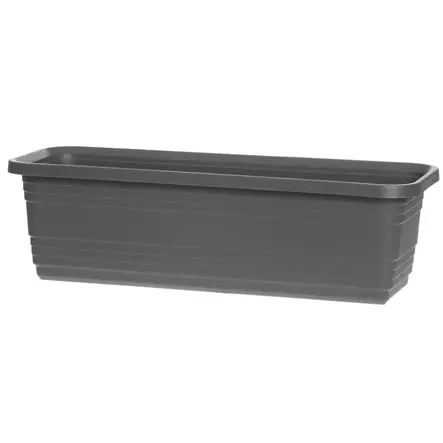 PARVEKELAATIKO Bona 50 cm antrasiitti - Parvekelaatikot ja kannakkeet - 6410416124964 - 1