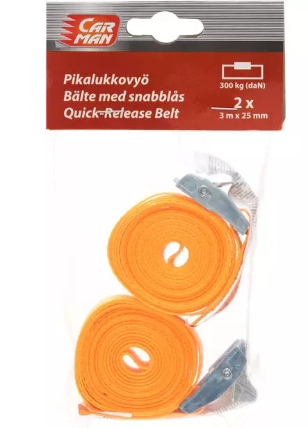 PIKALUKKOVYÖ 2 KPL 3MX25MM - Kuormansidontaliinat - 6410412840424 - 2