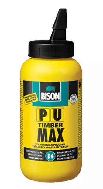 PUULIIMA 750ml PU Max D4 Puuliima Bison - Muut liimat ja tiivisteet - 8710439035734 - 1