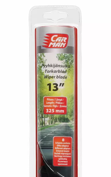 PYYHKIJÄNSULKA 13" 325MM CARMAN - Pyyhkijänsulat - 6410412657664 - 2