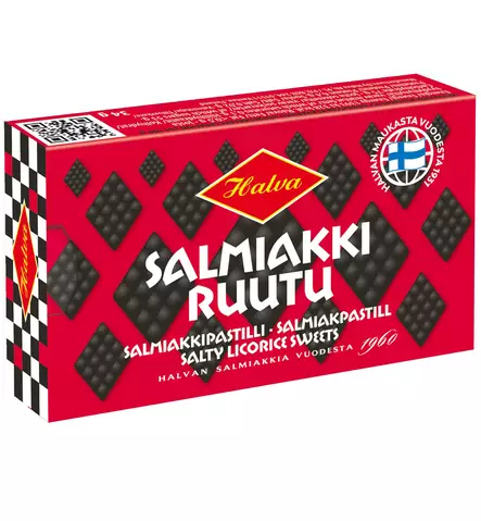 Salmiakki 34g Halva - Makeiset ja naposteltavat - 6420900007734 - 1