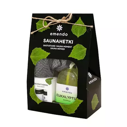 Savusauna+eucalyptus 10ml+narusaippua+pe - Saunahunajat ja saunapeseytyminen - 6417892043444 - 1