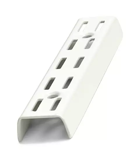 SEINÄKISKO 2000mm VALKOINEN HSS HABO - Seinäkiskot ja kannakkeet - 7317900201554 - 2