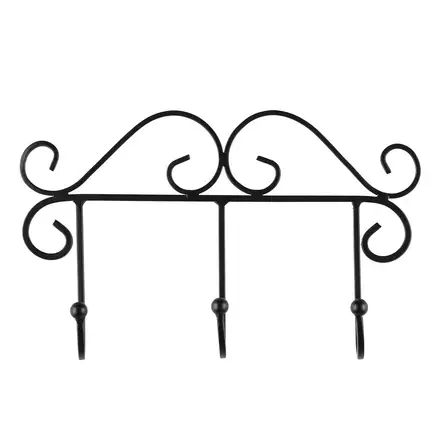 Seinänaulakko Curly 3 koukkua - Koukut, naulakot ja telineet - 6410416442884 - 2