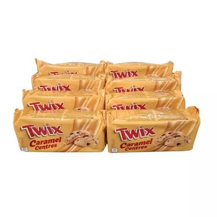 Twix Cookie 144g 8pkt laatikko - Leivät, keksit ja leivonnaiset - 5056357900284 - 2