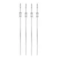 Grillivartaat luistilla 40cm 4kpl - Varrastikut, makkara- ja paahtamistikut - 6410416040394 - 1