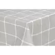 Vahakangasliina Ruutu 140x240cm harmaa - Pöytäliinat, vahakankaat ja kaitaliinat - 6410416421124 - 1
