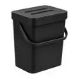 Bio/jäteastia kannella 5L musta - Biojäteastiat - 6438506030124 - 1