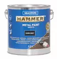 Maali Hammer sileä tummanharmaa 2,5l - Metallimaalit - 6412490043674 - 1
