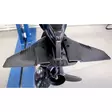Hydrofoil trimmilevysarja perämoottorissa kiinni. - Sähköperämoottorit - 4710587821214 - 1