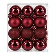 Kuusenpallo 3cm 12kpl/pkt - Kuusenpallot ja ripustettavat koristeet - 6438159992534 - 1