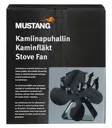KAMINAPUHALLIN 4-LAPAINEN MUSTANG - Takat ja kamiinat - 6410412980724 - 2