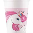 Kertakäyttömuki kartonki Unicorn Rainbow 200ml 8kpl - Kertakäyttömukit ja -lasit - 5201184937594 - 1