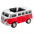 LASTEN SÄHKÖAUTO SÄHKÖAUTO VW KLEIN BUSSI 12V PUNA/VALKOINEN 2-HENGEN - Leluajoneuvot - 6410413038394 - 1