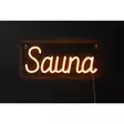 LED-valo teksti Sauna oranssi - Valohahmot ja valokoristeet - 6410416573274 - 1