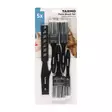 Maalisivellinsarja 5kpl musta Tarmo - Pensselisarjat - 6410416505374 - 3