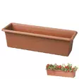 Parvekelaatikko 60cm terracotta Orthex botanica - Parvekelaatikot ja kannakkeet - 7332462054394 - 1