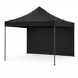 Pop Up katoksen irtoseinä 300x190cm must - Paviljongit - 6438168121154 - 2