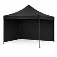 Pop Up katoksen irtoseinä 300x190cm must - Paviljongit - 6438168121154 - 3