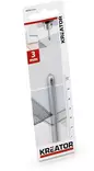 Poranterä lasi kaakeli 3x62mm KREATOR - Kaakeli- ja lasiporanterät - 5400338045684 - 1