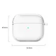 TPU kotelo Apple AirPods 3 kuulokkeille - Puhelimet ja puhelintarvikkeet - 8720878391544 - 4