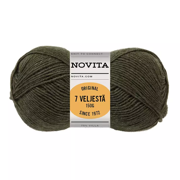 7- Veljestä 150g kataja - Sukkalangat - 6412618214054 - 1