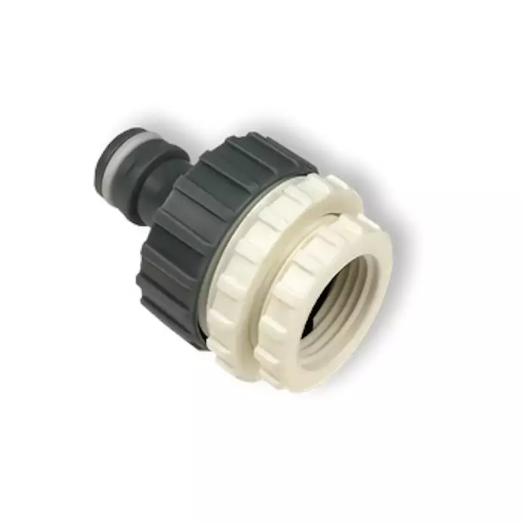Hanaliitin 1/2" - 3/4" - 1" Vartco - Puutarhaletkuliittimet - 5906874308394 - 1