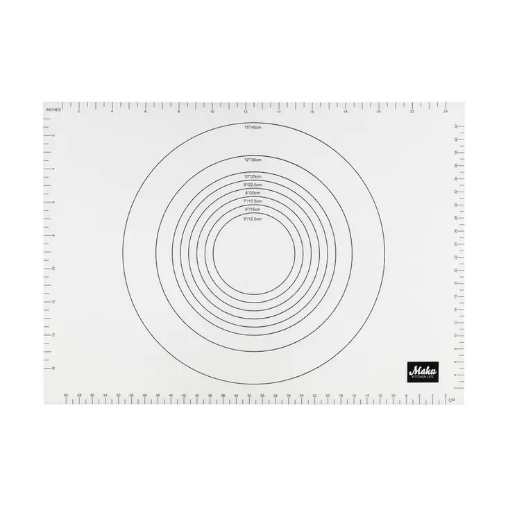 Leivonta-alusta silikoni 64x46cm Maku - Leivontamuotit ja -tarvikkeet - 6410413198074 - 1