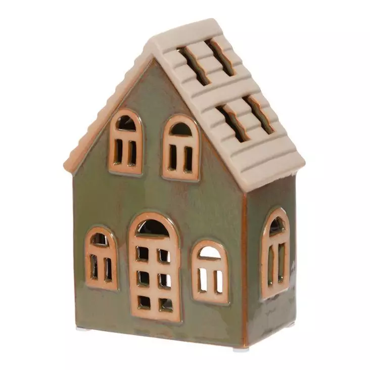 Talolyhty Copenhagen vihreä 14 cm - Lyhdyt sisäkäyttöön - 6410416387154 - 1