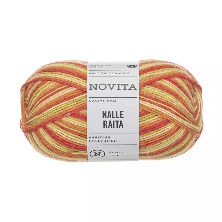 Lanka Nalle Raita 100 g Pelle 8171, Novita - Sukkalangat - 6412618202914 - 1