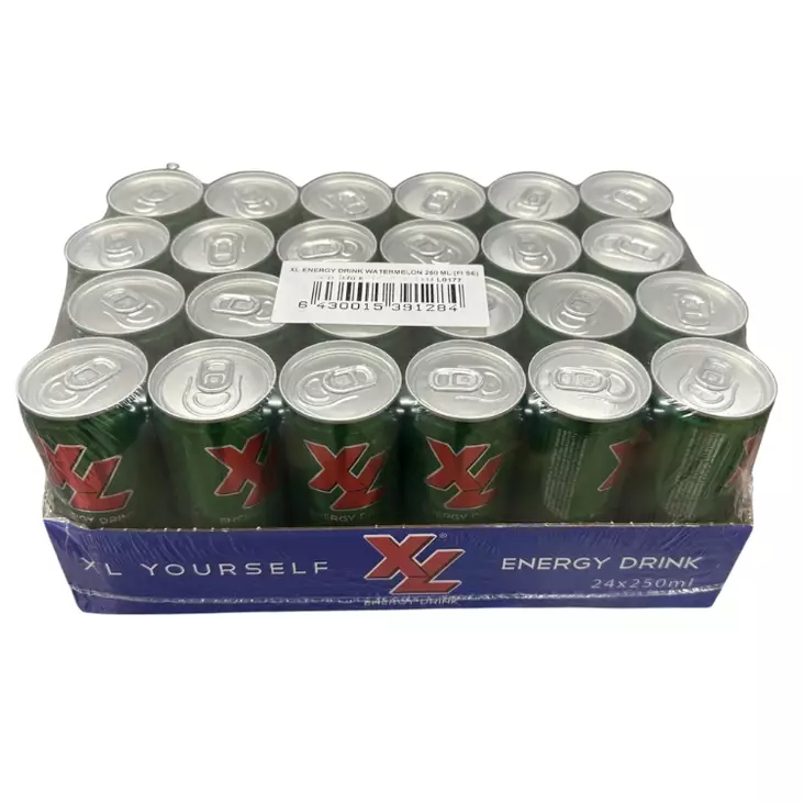XL energiajuoma lava 24kpl vesimeloni - Energiajuomat - 6430015391284 - 1