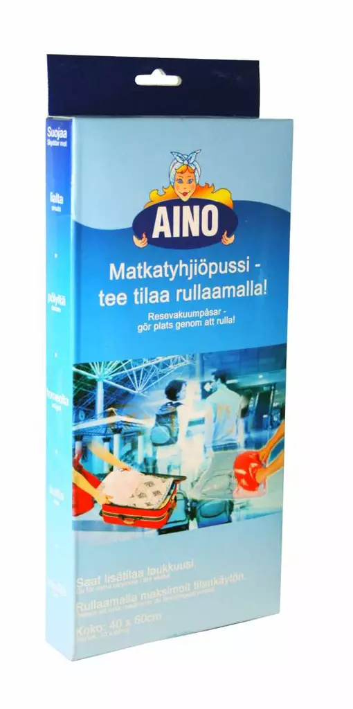 Aino Matkatyhjiöpussi 40x60cm - Vaatteiden säilytys - 6416096122634 - 1