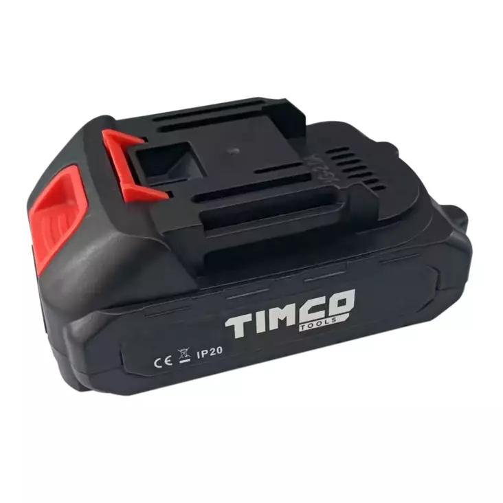Akku 2Ah 18V Timco Dual - Työkaluakut ja -laturit - 6438014343204 - 1