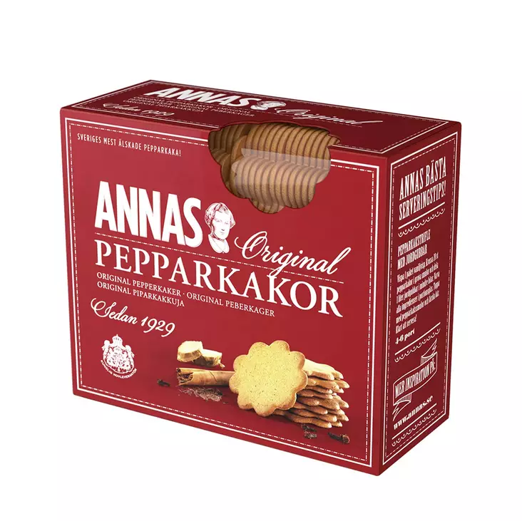 Annas piparkakku 300g original - Leivät, keksit ja leivonnaiset - 7312220000054 - 1