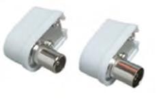 Antennipistike, kulma, uros - Antennit ja antennitarvikkeet - 6438140980564 - 1