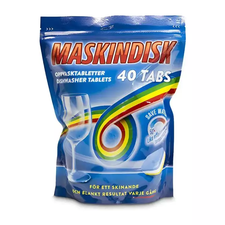 Astianpesutabletit 40kpl tehokas - Konetiskiaineet - 7318350010994 - 1